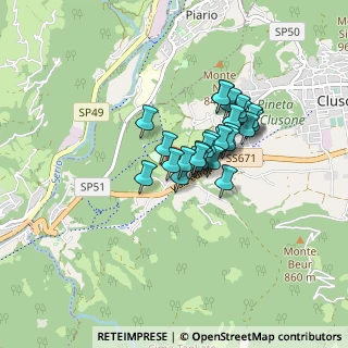 Mappa Via Carnovali, 24023 Clusone BG, Italia (0.56429)