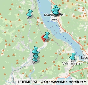 Mappa Via Einaudi Luigi, 22039 Valbrona CO, Italia (4.22091)