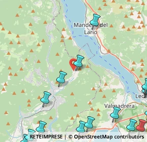 Mappa Via Einaudi Luigi, 22039 Valbrona CO, Italia (7.30158)