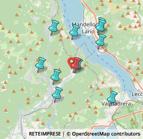 Mappa Via Einaudi Luigi, 22039 Valbrona CO, Italia (3.38727)