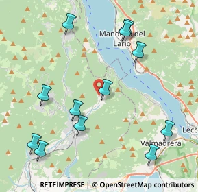 Mappa Via Einaudi Luigi, 22039 Valbrona CO, Italia (4.73)