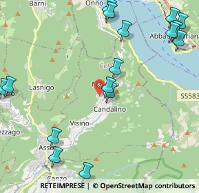 Mappa Via Einaudi Luigi, 22039 Valbrona CO, Italia (3.023)