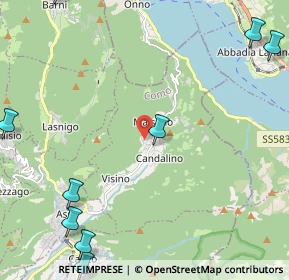 Mappa Via Einaudi Luigi, 22039 Valbrona CO, Italia (3.78786)