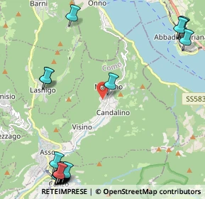 Mappa Via Einaudi Luigi, 22039 Valbrona CO, Italia (3.273)