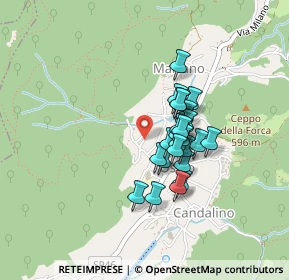 Mappa Via Einaudi Luigi, 22039 Valbrona CO, Italia (0.29167)