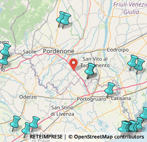 Mappa Via Cesena Scorz, 33082 Azzano decimo PN, Italia (28.294)