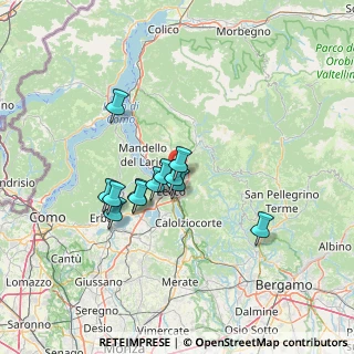Mappa Via Portichetti, 23900 Lecco LC, Italia (10.67833)