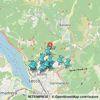 Mappa Via Portichetti, 23900 Lecco LC, Italia (1.81615)