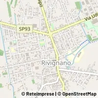 Hartă Rivignano Teor