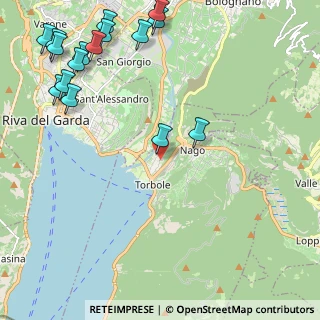 Mappa Via Str. Piccola, 38069 Nago-torbole TN, Italia (3.01)