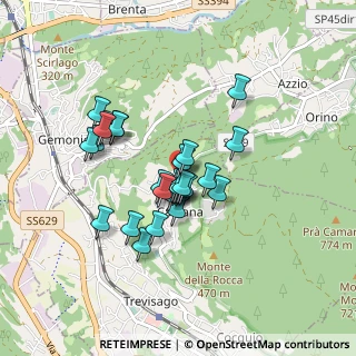 Mappa Via Orino, 21034 Cocquio-Trevisago VA, Italia (0.67692)