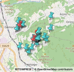 Mappa Via Orino, 21034 Cocquio-Trevisago VA, Italia (0.67692)