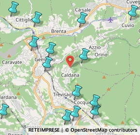 Mappa Via Orino, 21034 Cocquio-Trevisago VA, Italia (2.70643)