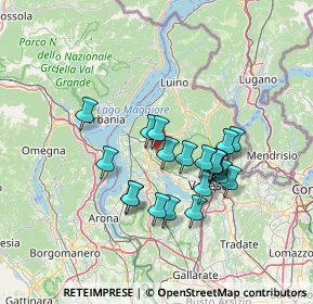 Mappa Via Orino, 21034 Cocquio-Trevisago VA, Italia (11.644)