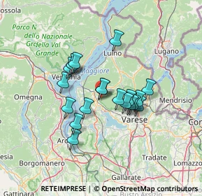 Mappa Via Orino, 21034 Cocquio-Trevisago VA, Italia (10.4415)