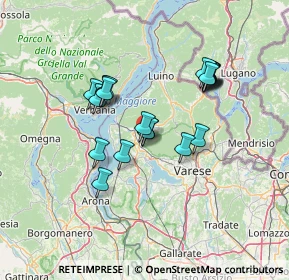 Mappa Via Orino, 21034 Cocquio-Trevisago VA, Italia (11.789)