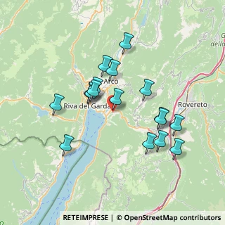 Mappa Via Str. Vecchia, 38069 Nago-Torbole TN, Italia (6.59529)
