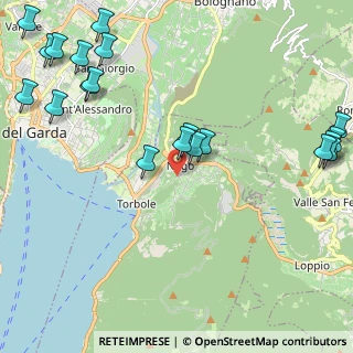 Mappa Via Str. Vecchia, 38069 Nago-Torbole TN, Italia (2.854)