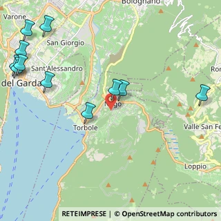 Mappa Via Str. Vecchia, 38069 Nago-Torbole TN, Italia (2.88727)