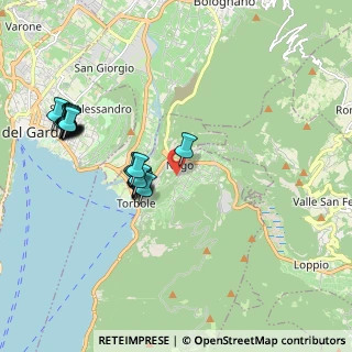 Mappa Via Str. Vecchia, 38069 Nago-Torbole TN, Italia (1.989)