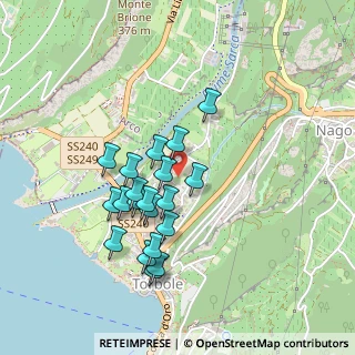 Mappa Via Str. Granda, 38069 Nago-torbole TN, Italia (0.3935)