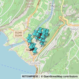 Mappa Via Str. Granda, 38069 Nago-torbole TN, Italia (0.21739)