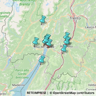 Mappa Via Str. Granda, 38069 Nago-torbole TN, Italia (8.5475)