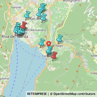 Mappa Via Str. Granda, 38069 Nago-torbole TN, Italia (2.39)