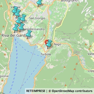 Mappa Via Str. Granda, 38069 Nago-torbole TN, Italia (3.63133)