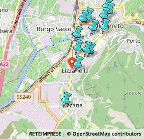 Mappa Via XXIV Maggio, 38068 Rovereto TN, Italia (0.99462)