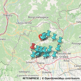 Mappa Via XIX Maggio, 36030 Roana VI, Italia (12.03)