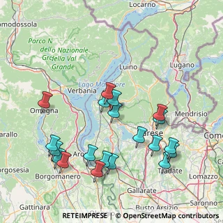 Mappa Via Roma, 21036 Gemonio VA, Italia (17.0285)