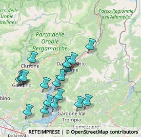 Mappa Piazzale Donatori di Sangue, 25047 Darfo Boario Terme BS, Italia (15.9435)