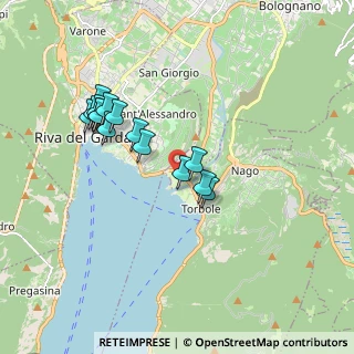 Mappa Via Gardesana, 38069 Nago-Torbole TN, Italia (1.65333)