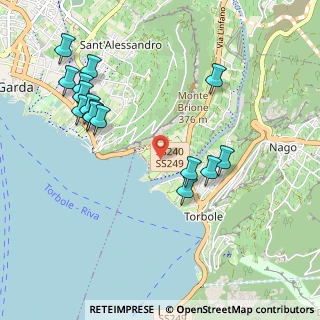 Mappa Via Gardesana, 38069 Nago-Torbole TN, Italia (1.092)
