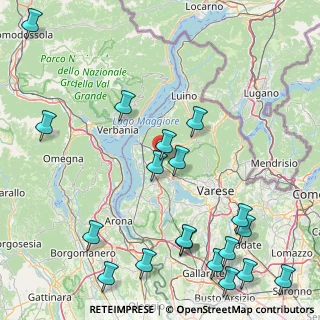 Mappa Via G. Verdi, 21036 Gemonio VA, Italia (22.33474)