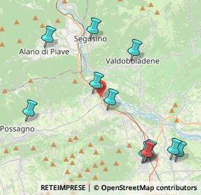 Mappa SS Feltrina, 31040 Pederobba TV, Italia (4.94455)