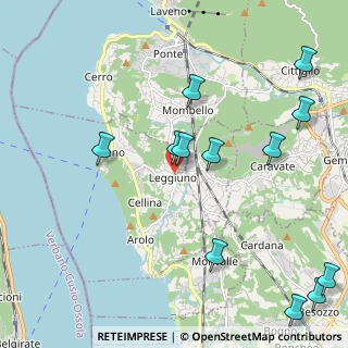 Mappa Via Gioberti, 21038 Leggiuno VA, Italia (2.56917)