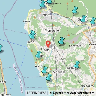 Mappa Via Gioberti, 21038 Leggiuno VA, Italia (3.3345)