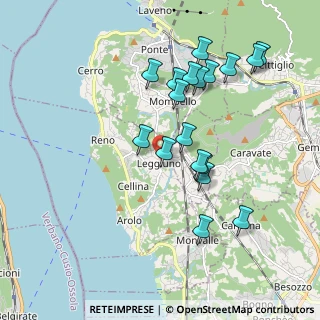 Mappa Via Gioberti, 21038 Leggiuno VA, Italia (1.84556)