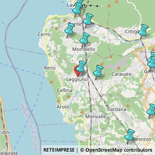 Mappa Via Gioberti, 21038 Leggiuno VA, Italia (2.9675)