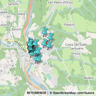 Mappa Via L.Steffani, 24015 San Giovanni Bianco BG, Italia (0.34615)