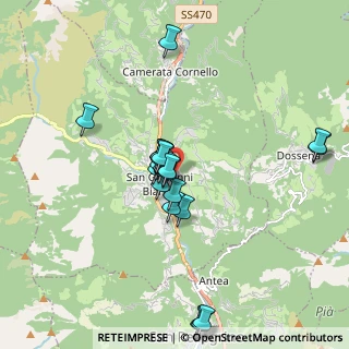 Mappa Via L.Steffani, 24015 San Giovanni Bianco BG, Italia (1.6395)