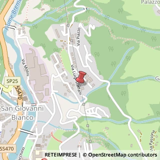 Mappa Via L. Steffani, 40, 24015 San Giovanni Bianco, Bergamo (Lombardia)
