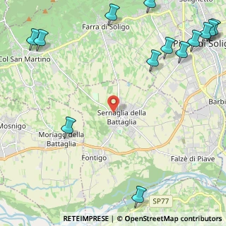 Mappa Via Busche, 31020 Sernaglia della Battaglia TV, Italia (3.49308)