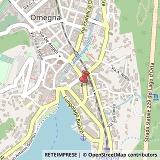 Mappa Via E. de Amicis, 44, 28887 Omegna, Verbano-Cusio-Ossola (Piemonte)