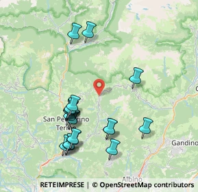 Mappa Via Valle, 24016 Serina BG, Italia (7.95)