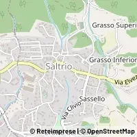 Mapa Saltrio