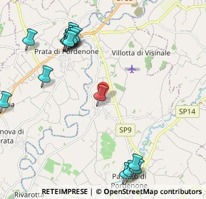 Mappa Via Sant' Antonio, 33087 Pasiano di Pordenone PN, Italia (2.9805)