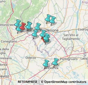 Mappa Via Sant' Antonio, 33087 Pasiano di Pordenone PN, Italia (12.26286)